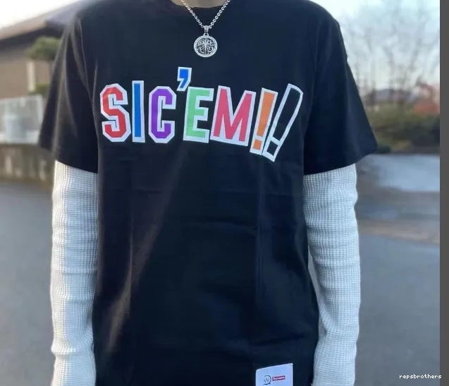 S XL WTAPS  L Black M Tee White Sic'em! and Color 21FW ￥99 Letter 0606